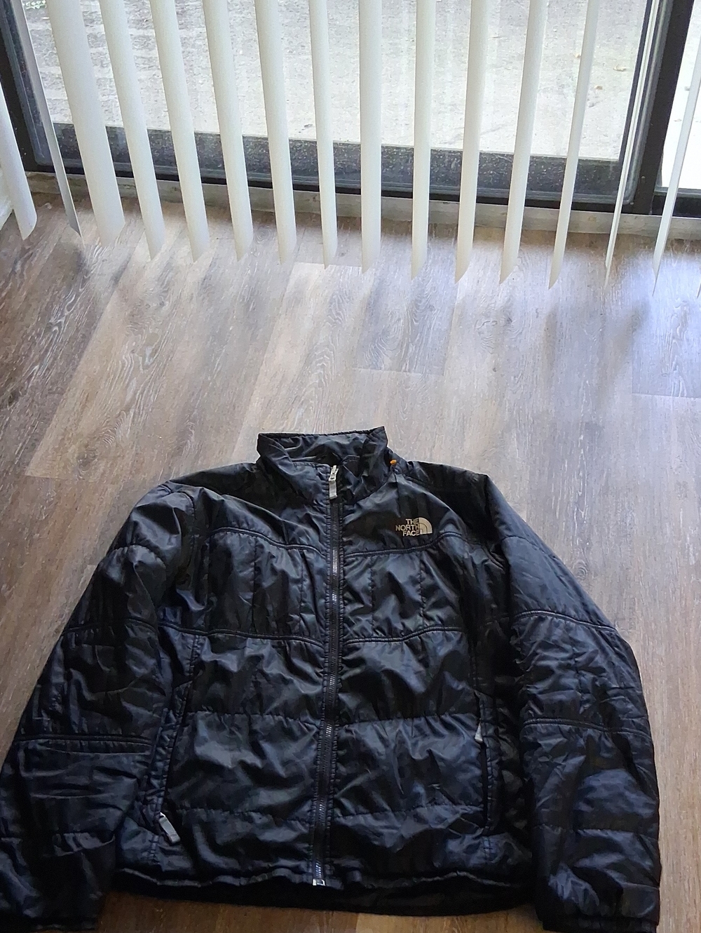 Black Men's Quilted Puffer Jacket